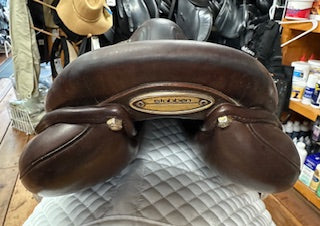 2020 Stubben Zaria Optimum Monoflap Jump Saddle - 17.5