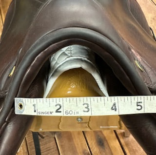 2020 Stubben Zaria Optimum Monoflap Jump Saddle - 17.5