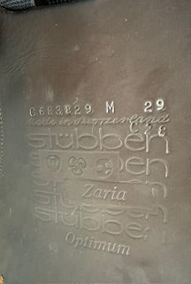 2020 Stubben Zaria Optimum Monoflap Jump Saddle - 17.5