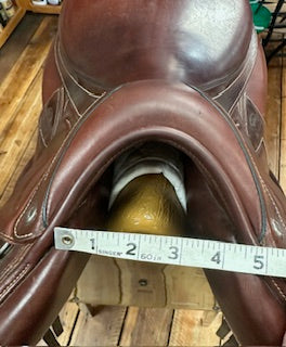 2019 Devoucoux Chiberta Monoflap Jump Saddle - 18"