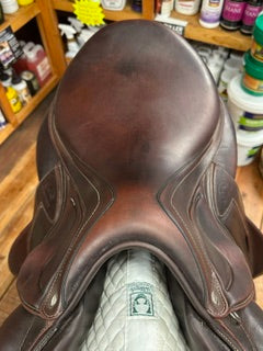 2021 Devoucoux Chiberta Lab Monoflap Jump Saddle - 18"