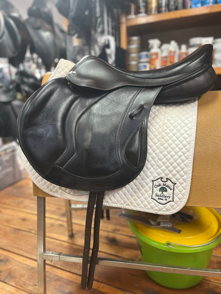 TAKEN HOME-2015 Stackhouse & Ellis Monoflap 19" Jump Saddle-TAKEN HOME