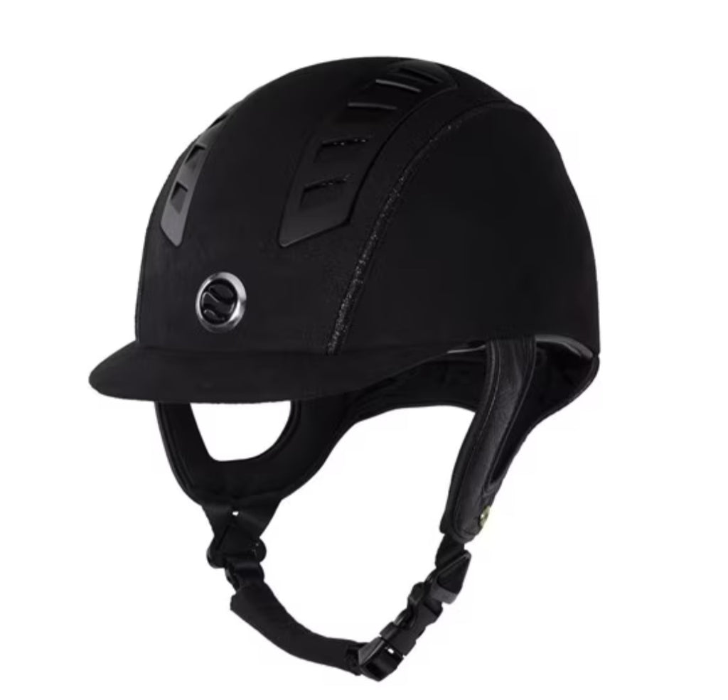 Trauma Void's EQ3 Riding Helmet Micro Suede CLOSEOUT