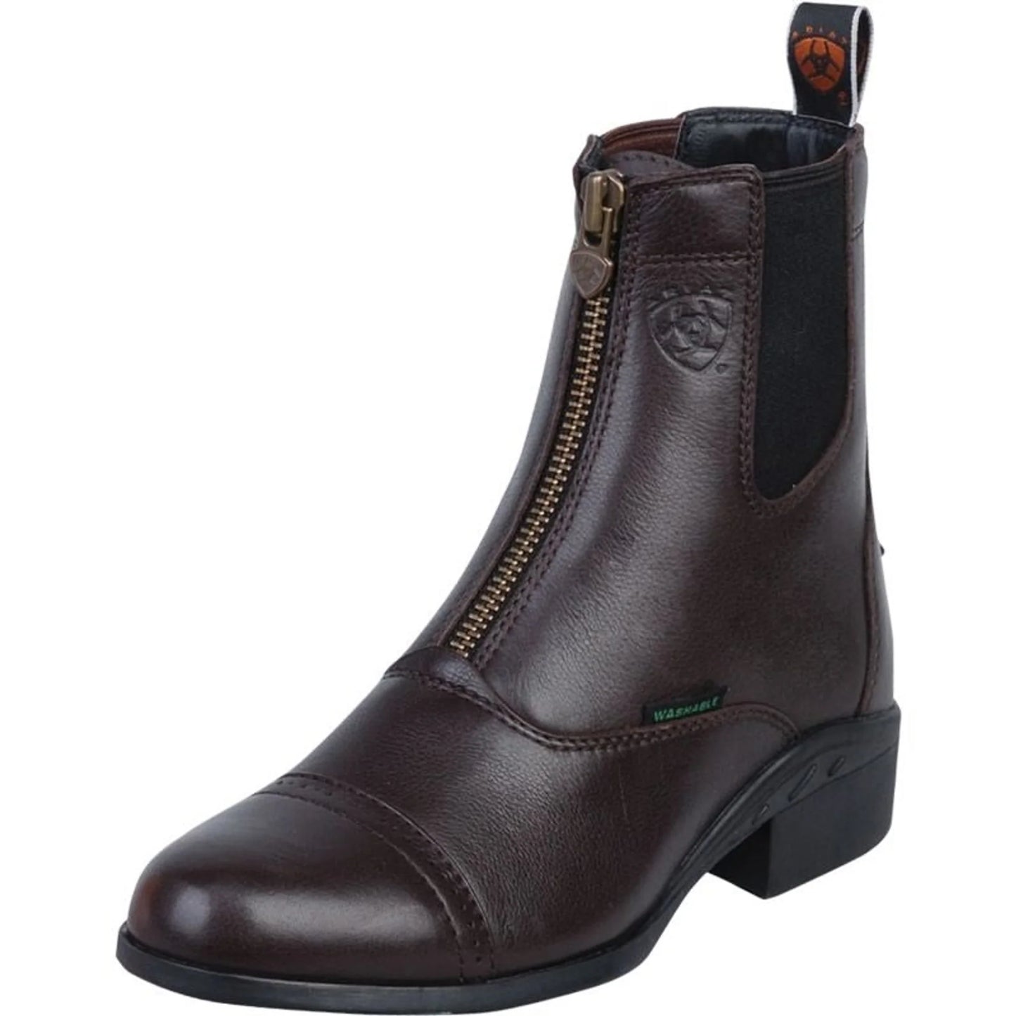 Heritage Breeze Zip Paddock Boot Chocolate -- CLEARANCE