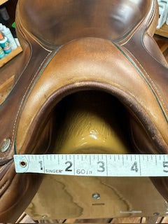 2012 Devoucoux Chiberta Monoflap Jump Saddle -- 18"
