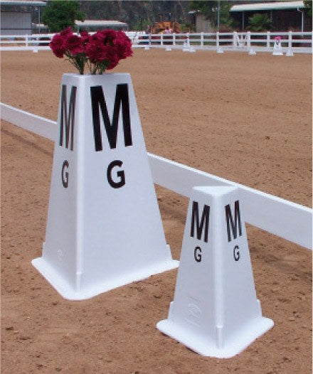 Burlingham Tower Dressage Letters 30" Tall 26" Base