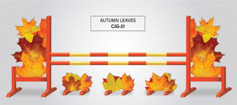 Burlingham Sports Graphic Jump-Autumn Leaves