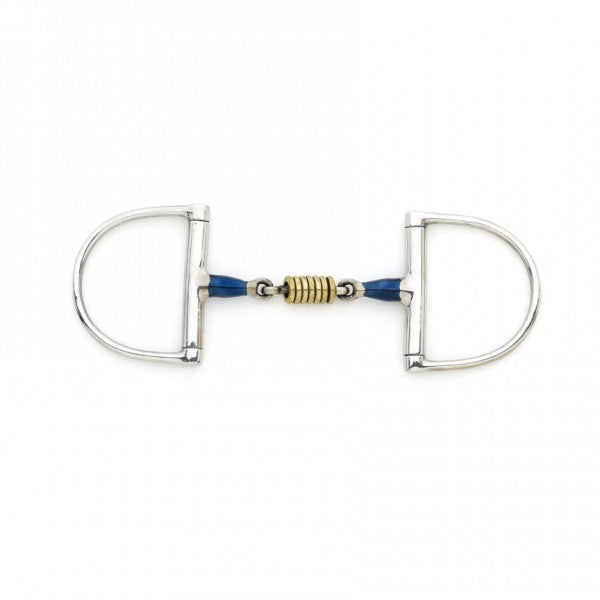 Blue Steel King Dee Double Jointed Mouth with Loose Brass Roller Disks