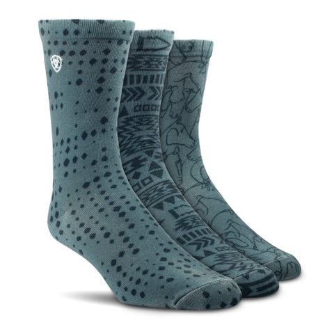 Ariat Women's Novelty Crew Socks