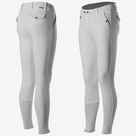 LAST TWO - Horze Grand Prix Men's Silicone Knee Patch Breeches