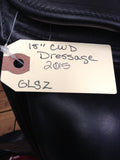 SOLD CWD SEO5 2015 Dressage Saddle - 18" SOLD