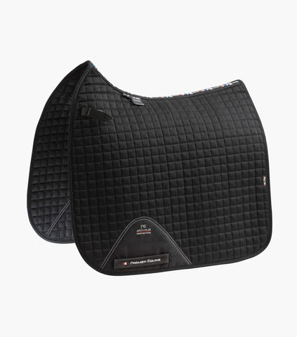 Premier Equine Close Contact Euro Cotton Dressage Saddle Pad