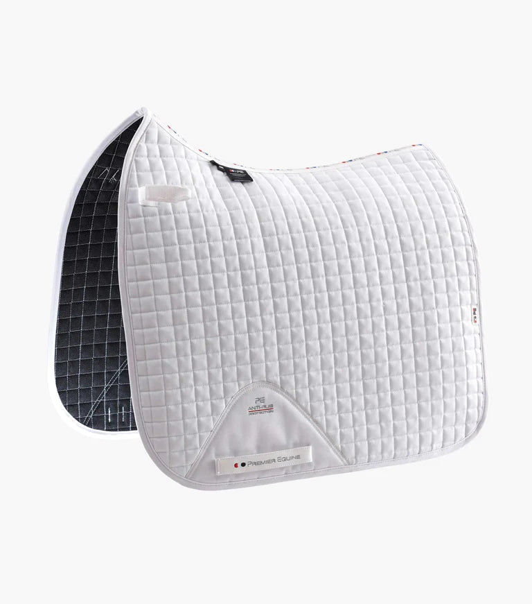 Premier Equine Close Contact Euro Cotton Dressage Saddle Pad