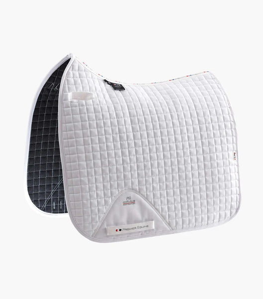 Premier Equine Close Contact Euro Cotton Dressage Saddle Pad