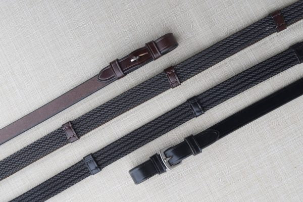 KL Select Red Barn Special Grip Reins