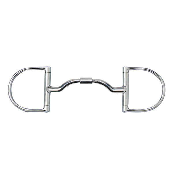 Myler 3 3/8" Medium Dee without Hooks and Wide Low Ported Barrel