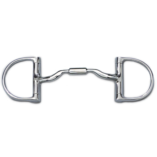 Myler Dee without Hooks Low Port Comfort Snaffle