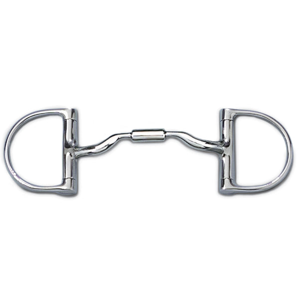 Myler Dee without Hooks Low Port Comfort Snaffle