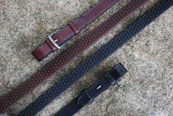 Red Barn 3/4" Pebble Grip Rubber Reins