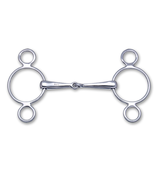 Stübben Steeltec 2-in-1 3-Ring Gag