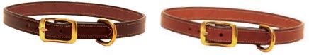 Tory Leather Dog Collar