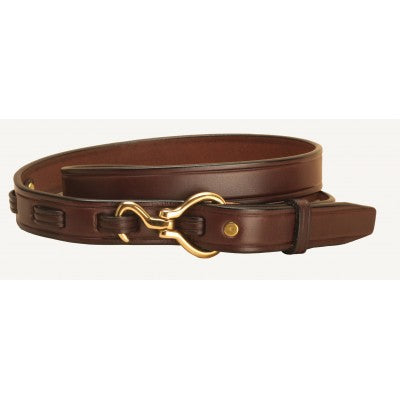 Tory Leather Mini Hoof Pick Buckle Belt